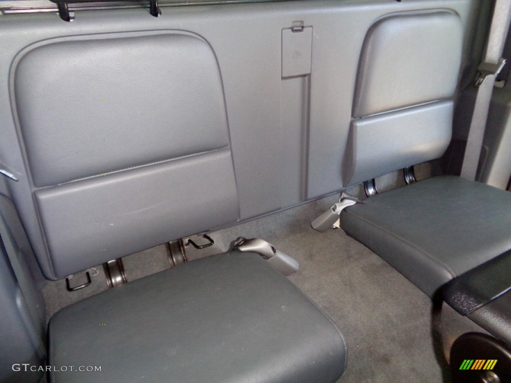 2006 Mitsubishi Raider DuroCross Extended Cab 4x4 Rear Seat Photo #143561629
