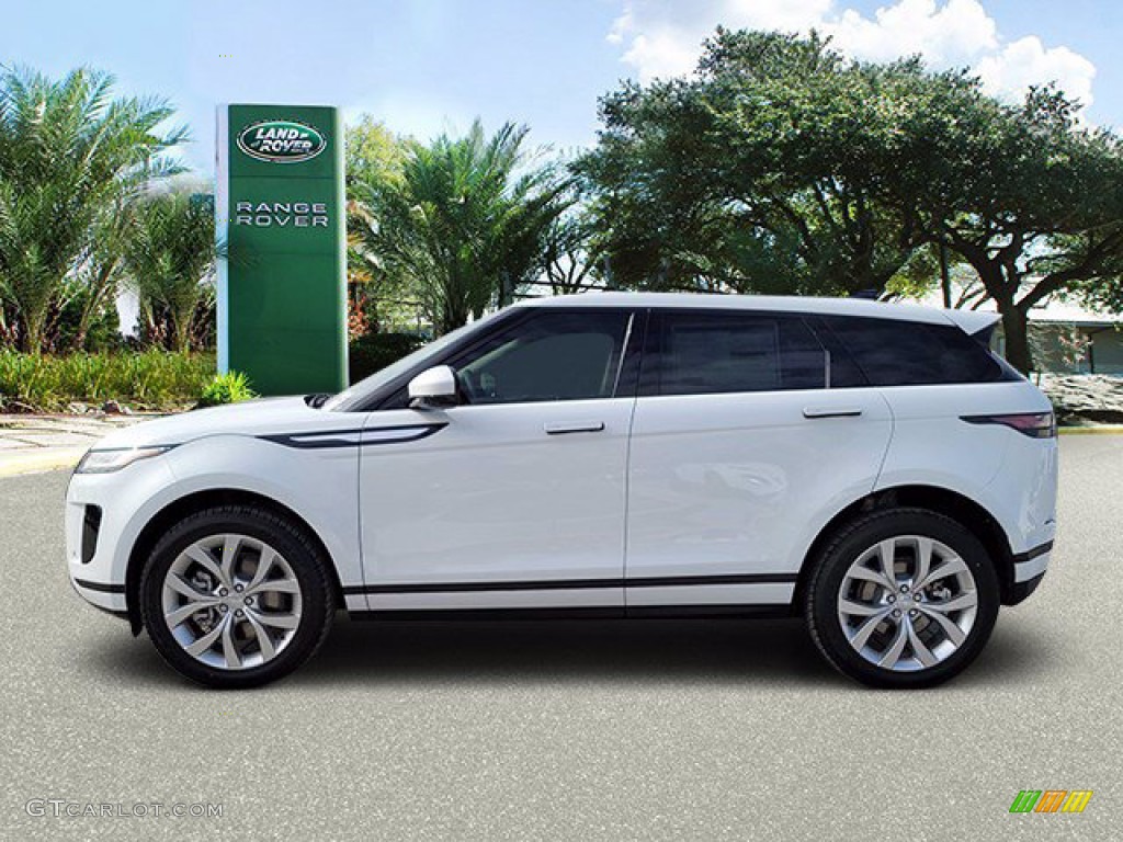 Fuji White 2022 Land Rover Range Rover Evoque S Exterior Photo #143561815
