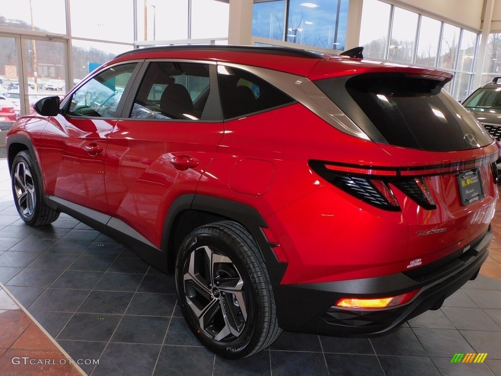 2022 Tucson SEL AWD - Calypso Red / Gray photo #5