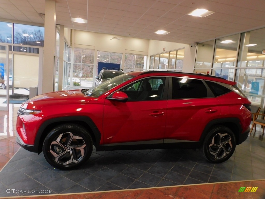 2022 Tucson SEL AWD - Calypso Red / Gray photo #6