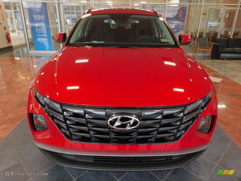 2022 Tucson SEL AWD - Calypso Red / Gray photo #8