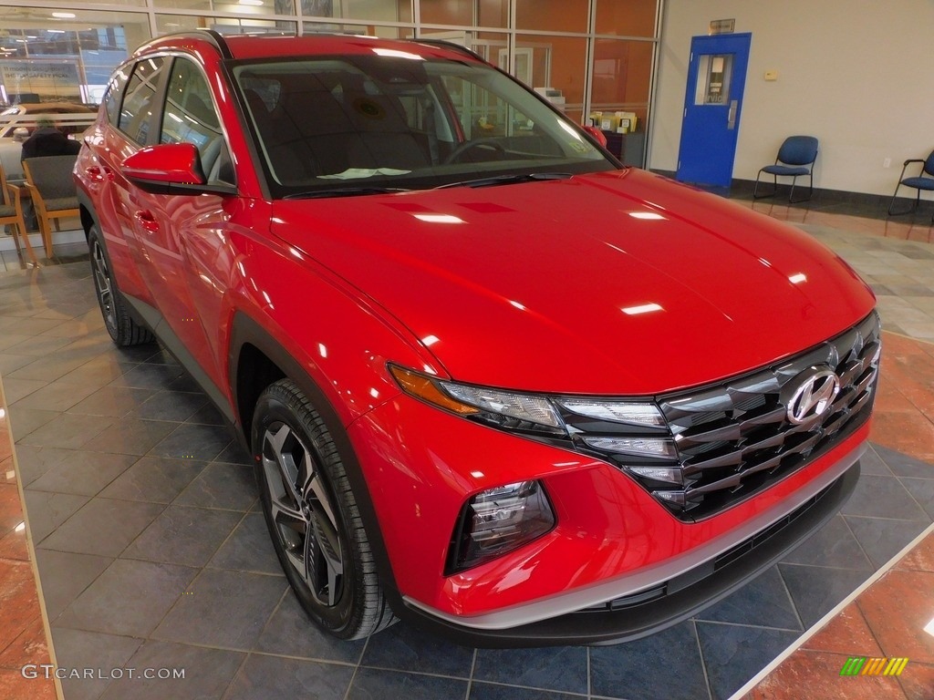 Calypso Red 2022 Hyundai Tucson SEL AWD Exterior Photo 143561998
