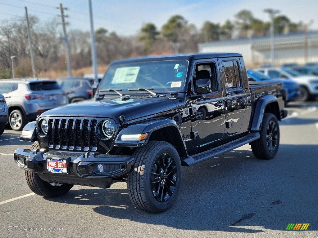 2021 Gladiator Overland 4x4 - Black / Black photo #1