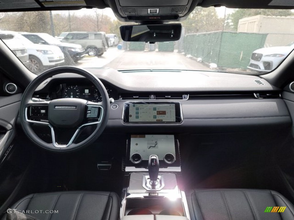 2022 Land Rover Range Rover Evoque SE R-Dynamic Ebony Dashboard Photo #143562367