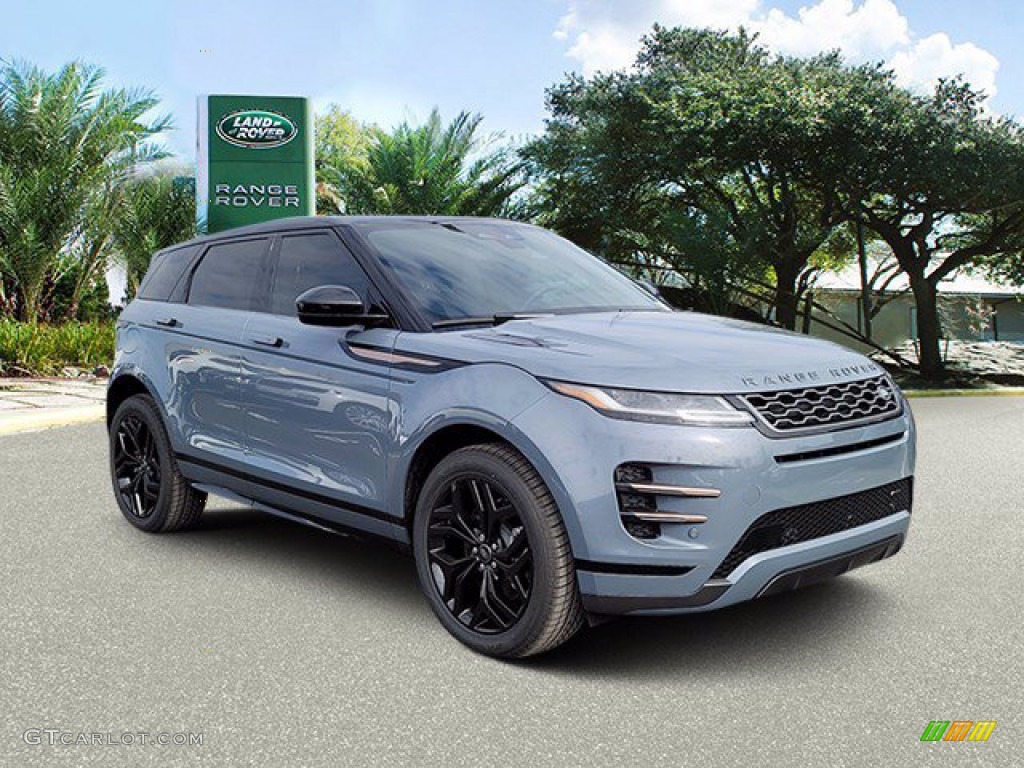 Nolita Gray Metallic 2022 Land Rover Range Rover Evoque SE R-Dynamic Exterior Photo #143562535