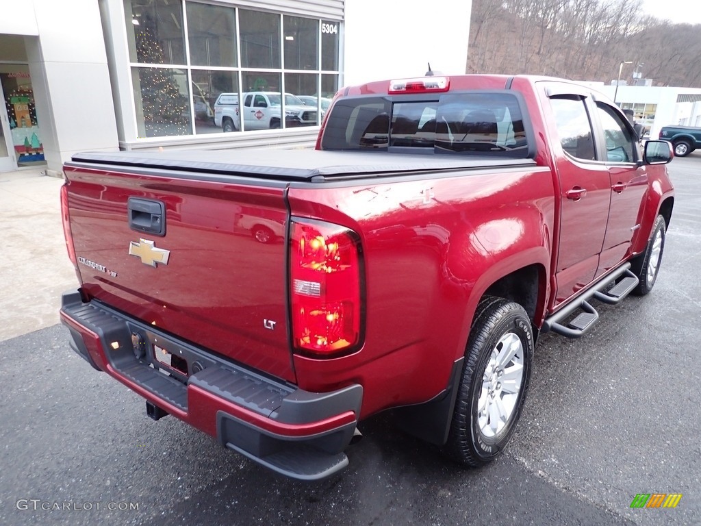 2019 Colorado LT Crew Cab 4x4 - Cajun Red Tintcoat / Jet Black photo #2