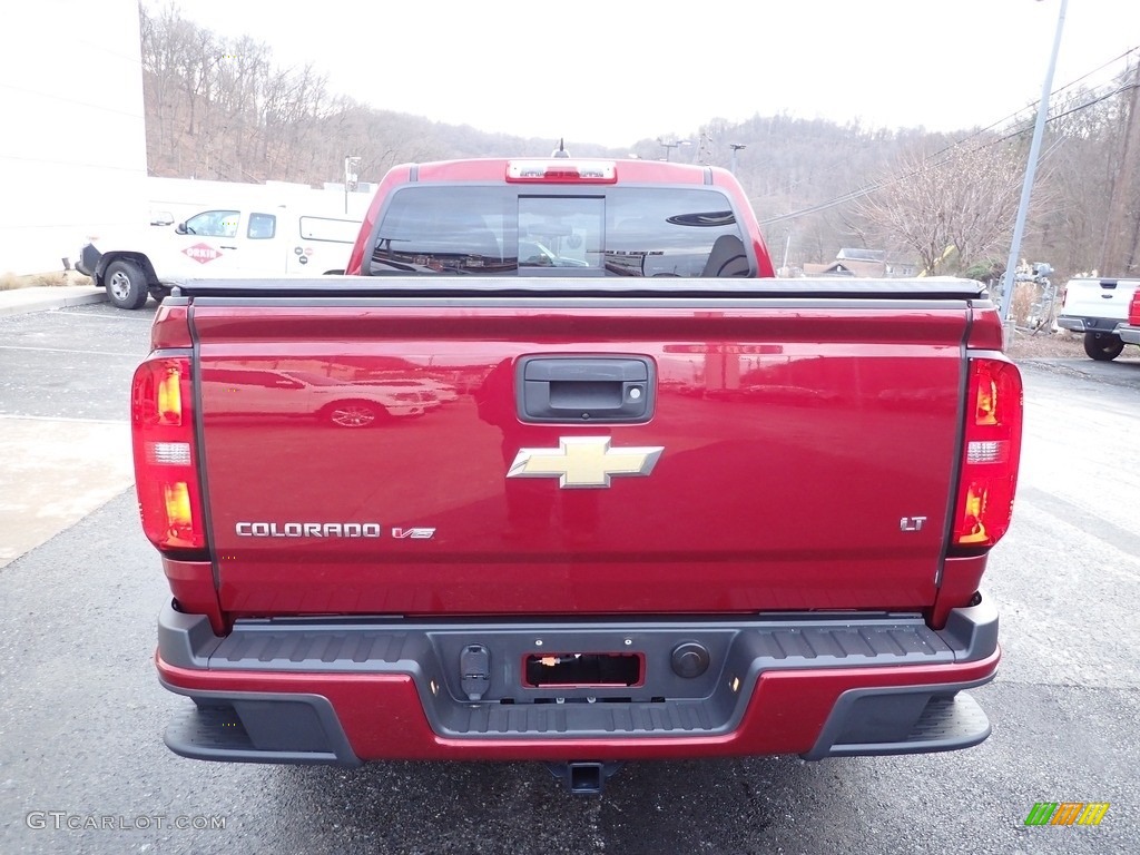 2019 Colorado LT Crew Cab 4x4 - Cajun Red Tintcoat / Jet Black photo #3