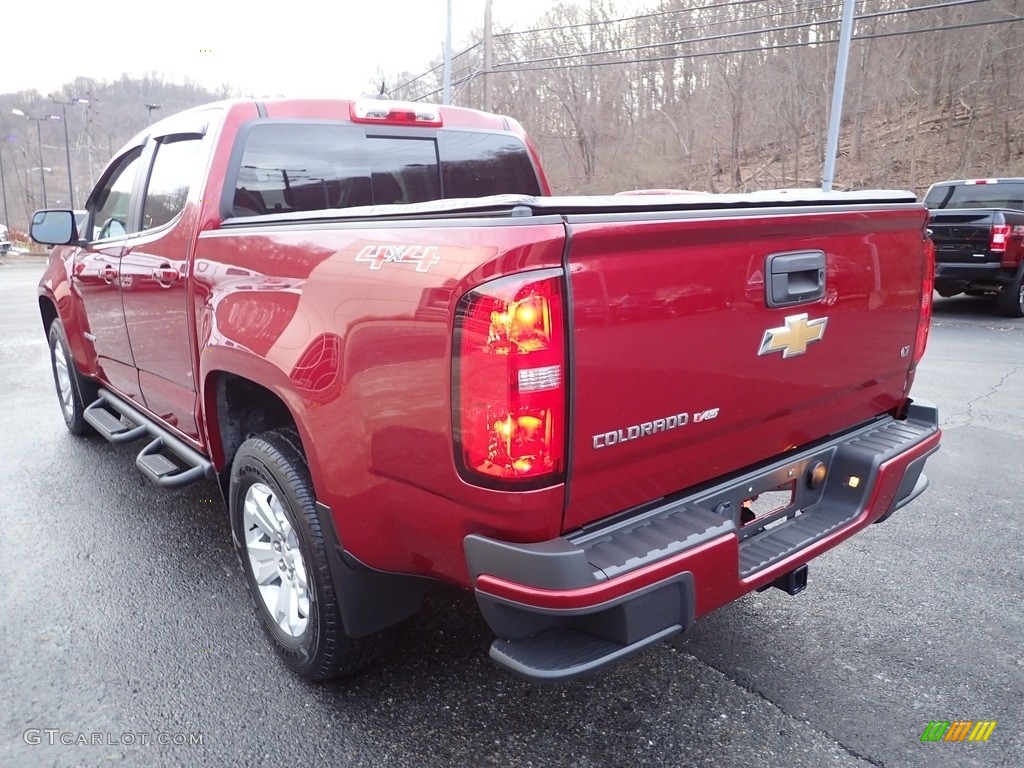 2019 Colorado LT Crew Cab 4x4 - Cajun Red Tintcoat / Jet Black photo #4