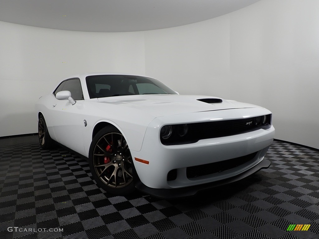 2016 Challenger SRT Hellcat - Bright White / Black photo #9