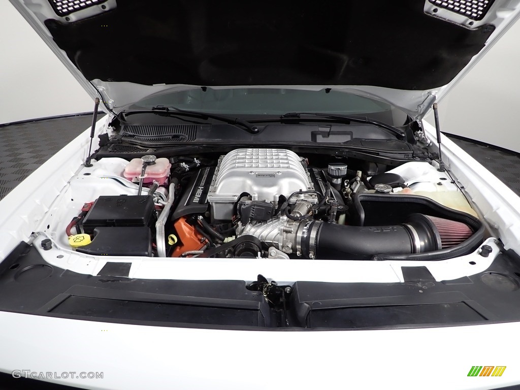 2016 Challenger SRT Hellcat - Bright White / Black photo #13