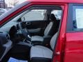 2022 Hyundai Venue Black Interior Front Seat Photo