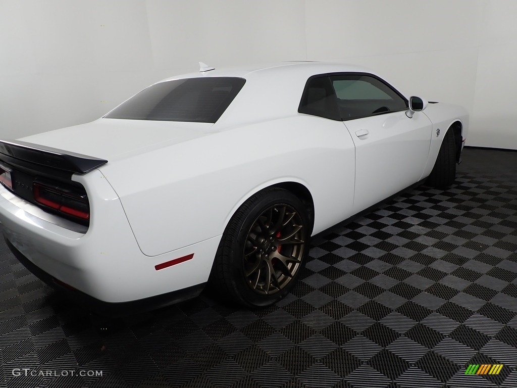 2016 Challenger SRT Hellcat - Bright White / Black photo #20