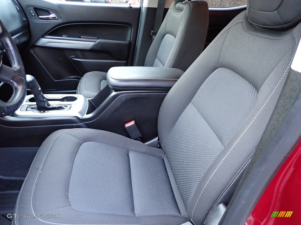Jet Black Interior 2019 Chevrolet Colorado LT Crew Cab 4x4 Photo #143563114