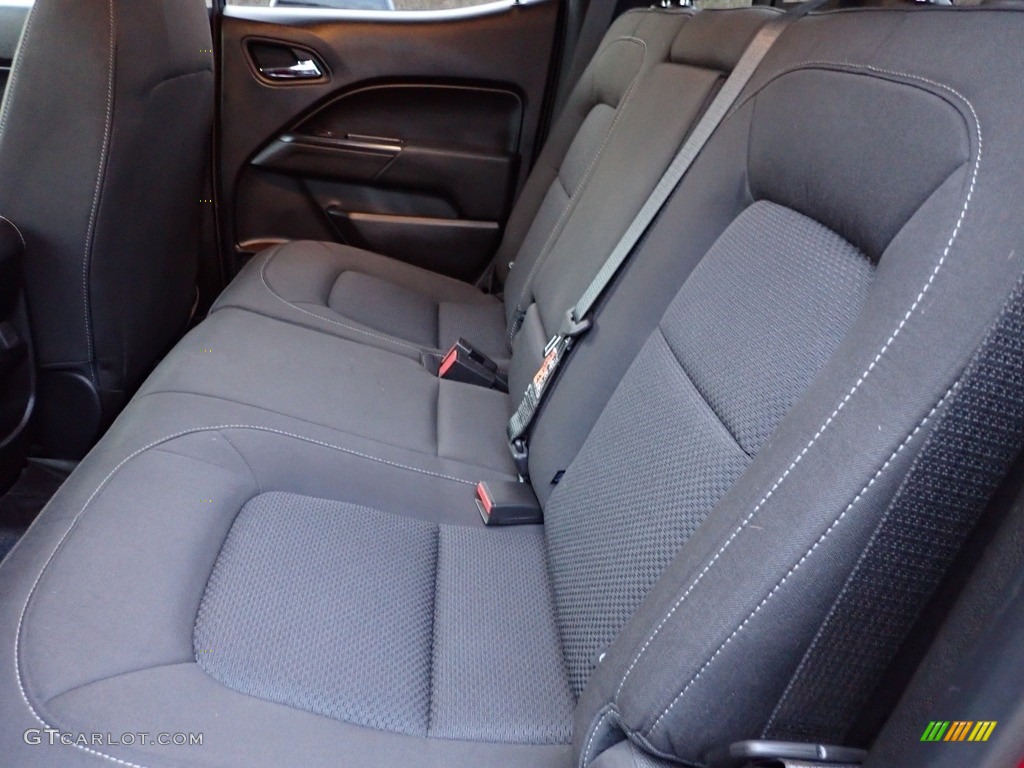Jet Black Interior 2019 Chevrolet Colorado LT Crew Cab 4x4 Photo #143563141