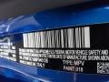 018: Italia Blue 2021 Fiat 500X Sport AWD Color Code