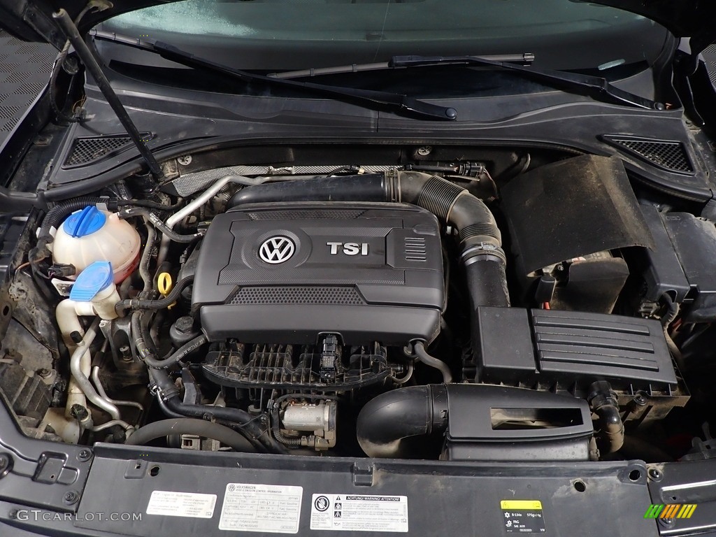 2015 Passat S Sedan - Black / Titan Black photo #6