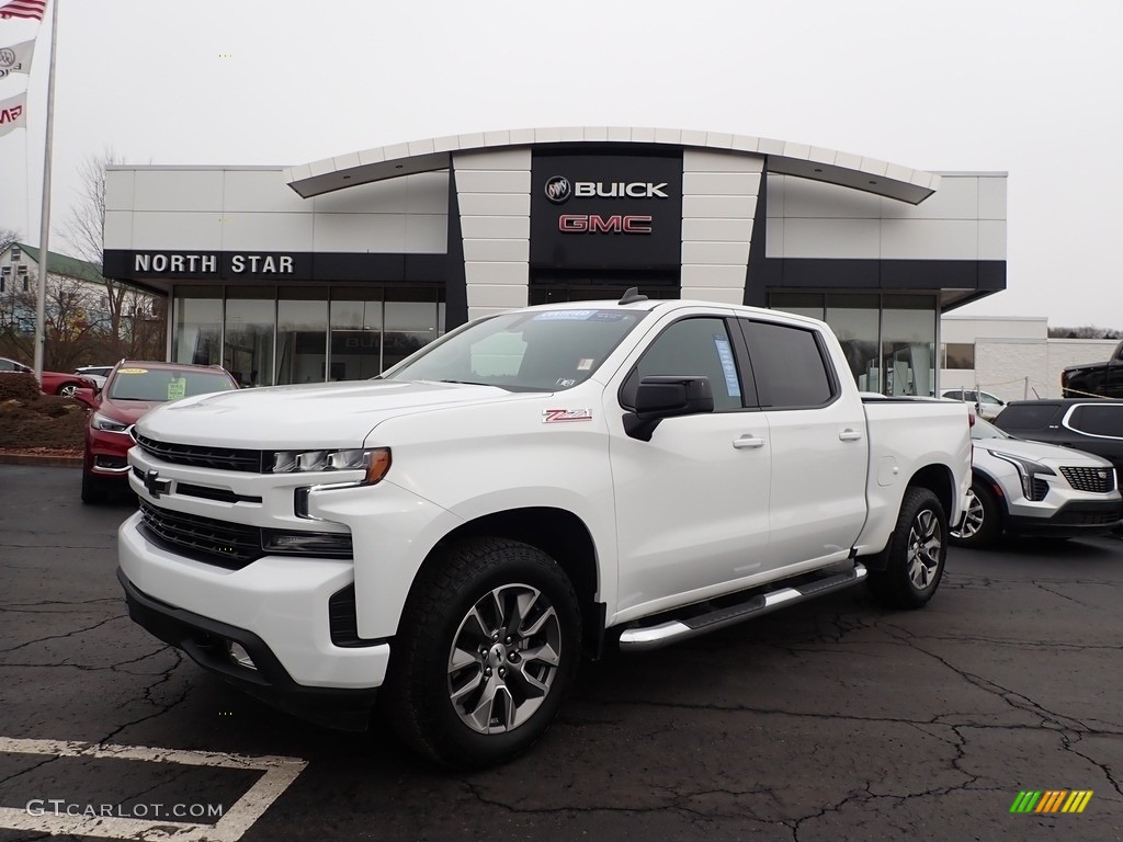 2021 Silverado 1500 RST Crew Cab 4x4 - Summit White / Jet Black photo #1