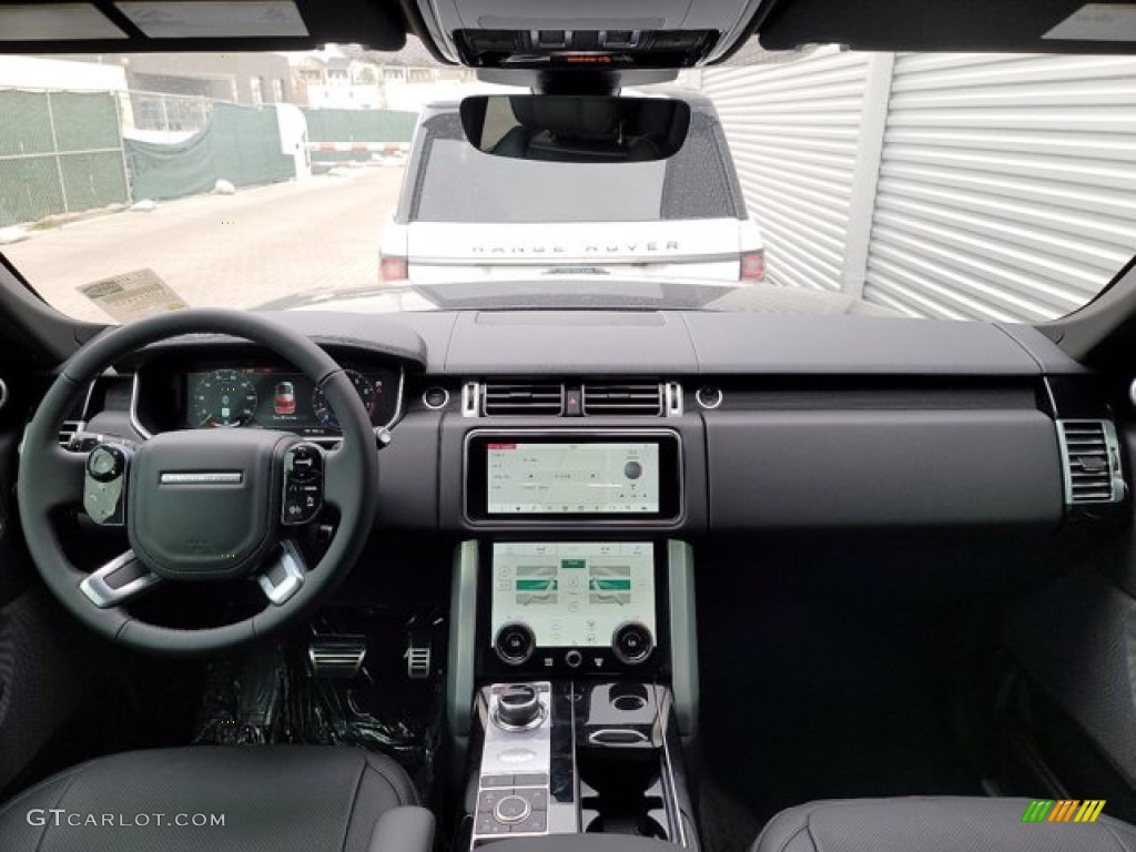 2022 Land Rover Range Rover HSE Westminster Ebony/Ebony Dashboard Photo #143564101