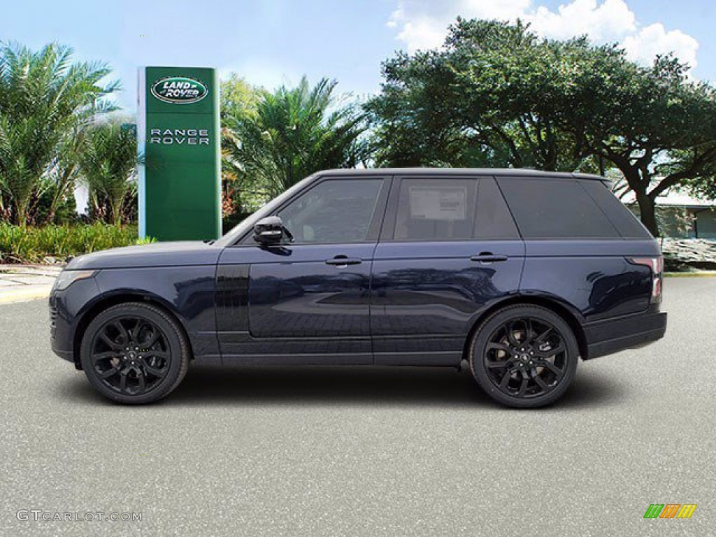 2022 Range Rover HSE Westminster - Portofino Blue Metallic / Ebony/Ebony photo #6