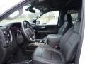 Jet Black Front Seat Photo for 2021 Chevrolet Silverado 1500 #143564203