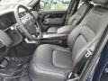 Ebony/Ebony Front Seat Photo for 2022 Land Rover Range Rover #143564308