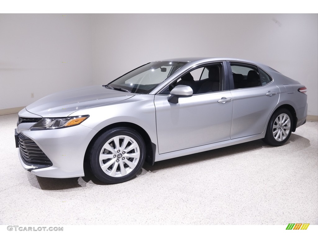 2019 Camry LE - Celestial Silver Metallic / Ash photo #3