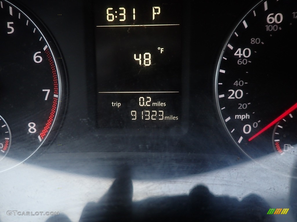 2015 Passat S Sedan - Black / Titan Black photo #41