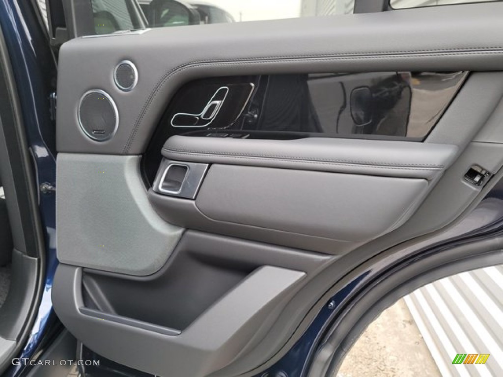 2022 Land Rover Range Rover HSE Westminster Ebony/Ebony Door Panel Photo #143564581