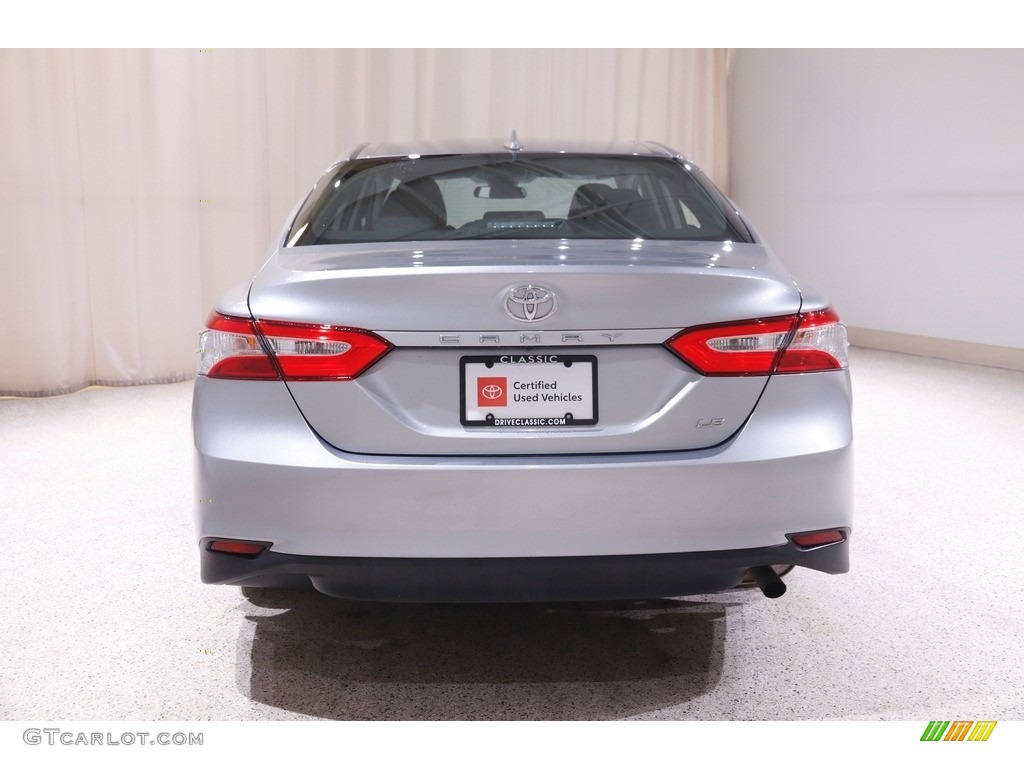 2019 Camry LE - Celestial Silver Metallic / Ash photo #17