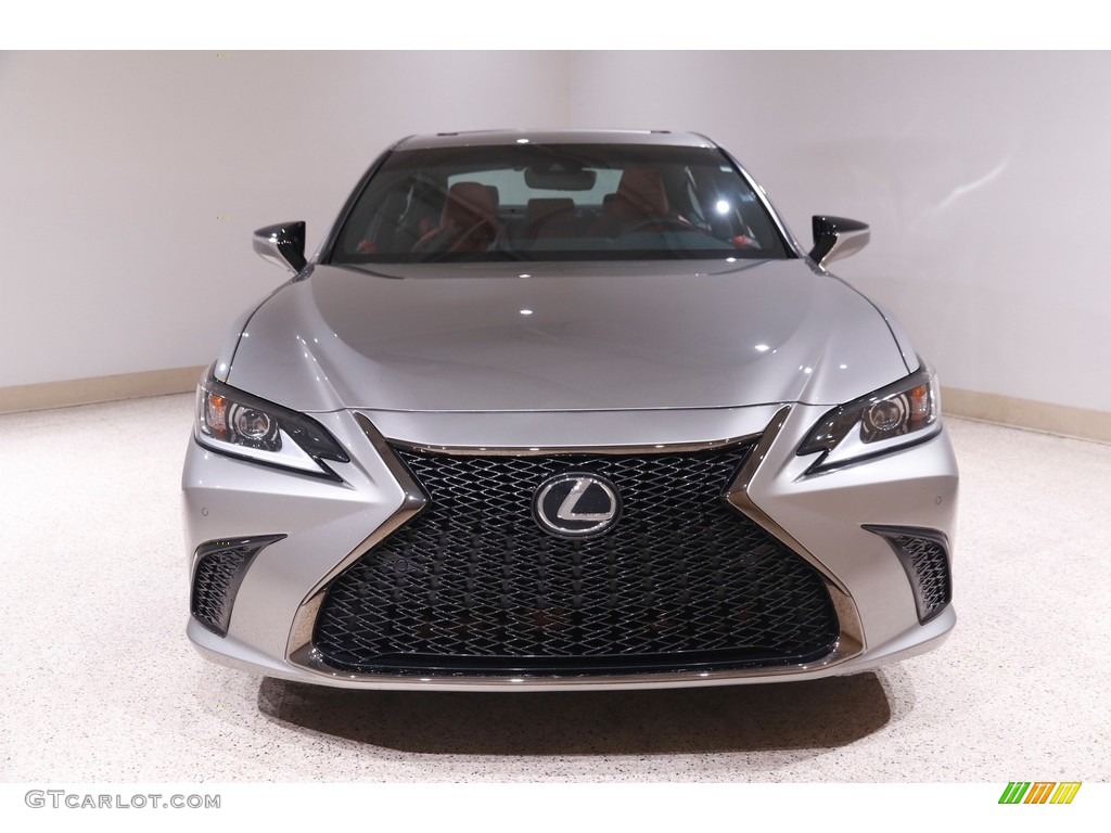 2020 ES 350 F Sport - Atomic Silver / Circuit Red photo #2