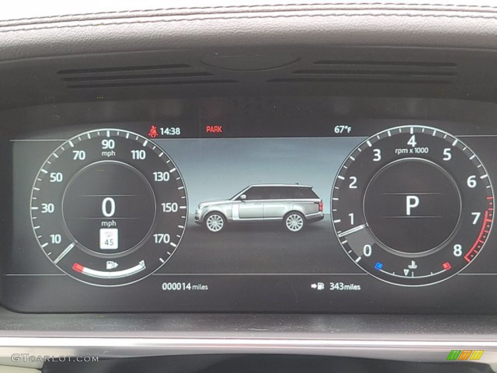 2022 Land Rover Range Rover HSE Westminster Gauges Photo #143565143
