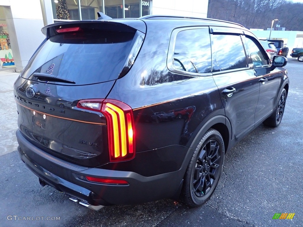 2021 Telluride SX AWD - Black Copper / Dune Brown photo #2