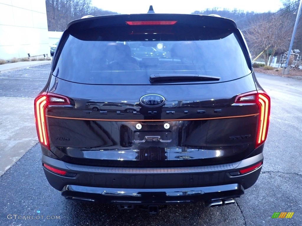 2021 Telluride SX AWD - Black Copper / Dune Brown photo #3
