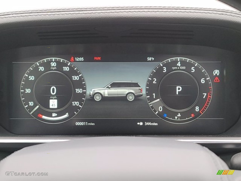 2022 Land Rover Range Rover HSE Westminster Gauges Photo #143565754