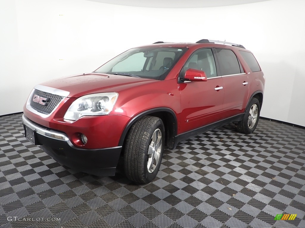 2010 Acadia SLT - Red Jewel Tintcoat / Ebony photo #8
