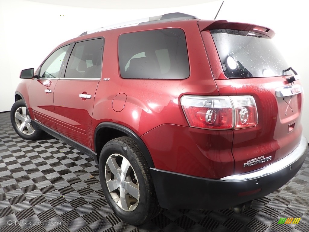 2010 Acadia SLT - Red Jewel Tintcoat / Ebony photo #10