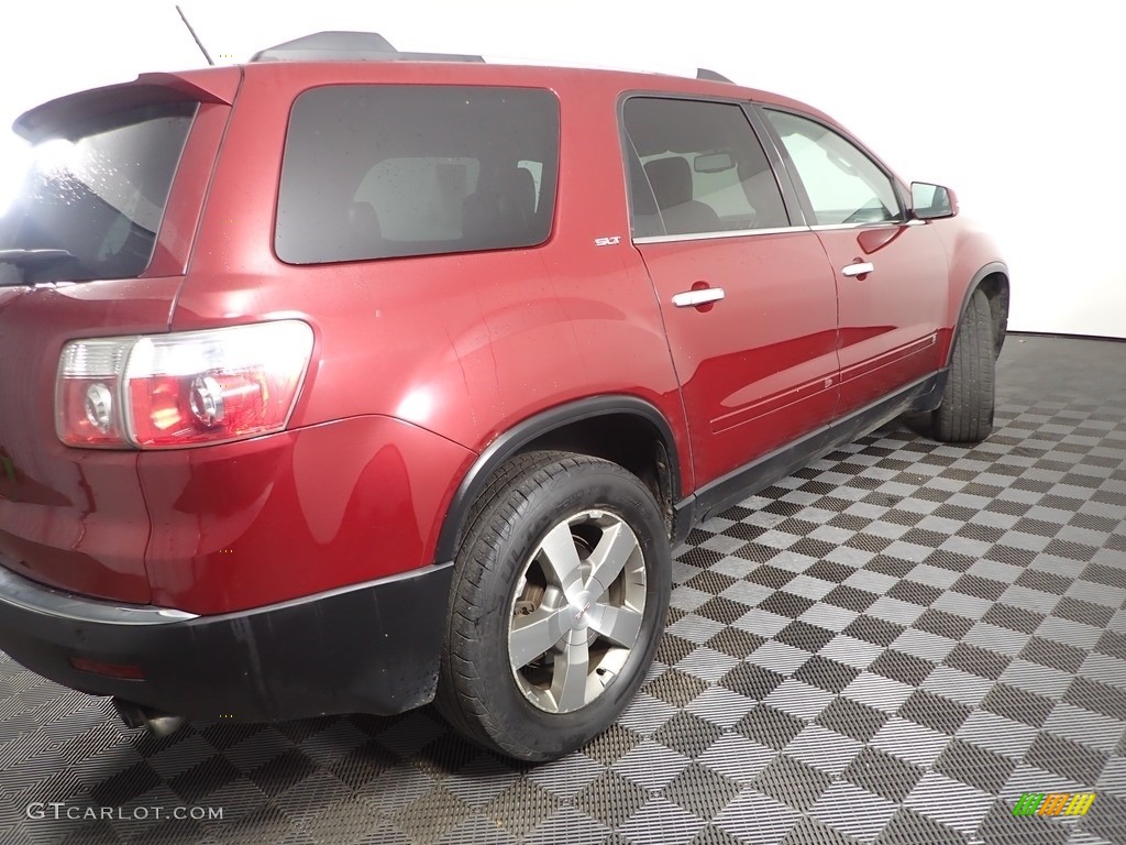 2010 Acadia SLT - Red Jewel Tintcoat / Ebony photo #14