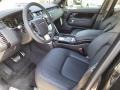 Ebony/Ebony Front Seat Photo for 2022 Land Rover Range Rover #143567302