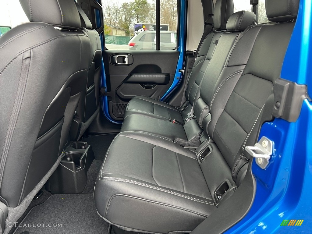 Black Interior 2021 Jeep Gladiator Overland 4x4 Photo #143567518