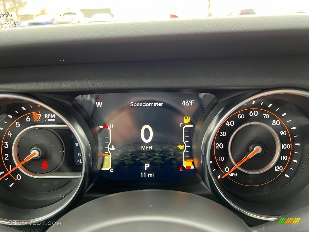2021 Jeep Gladiator Overland 4x4 Gauges Photos