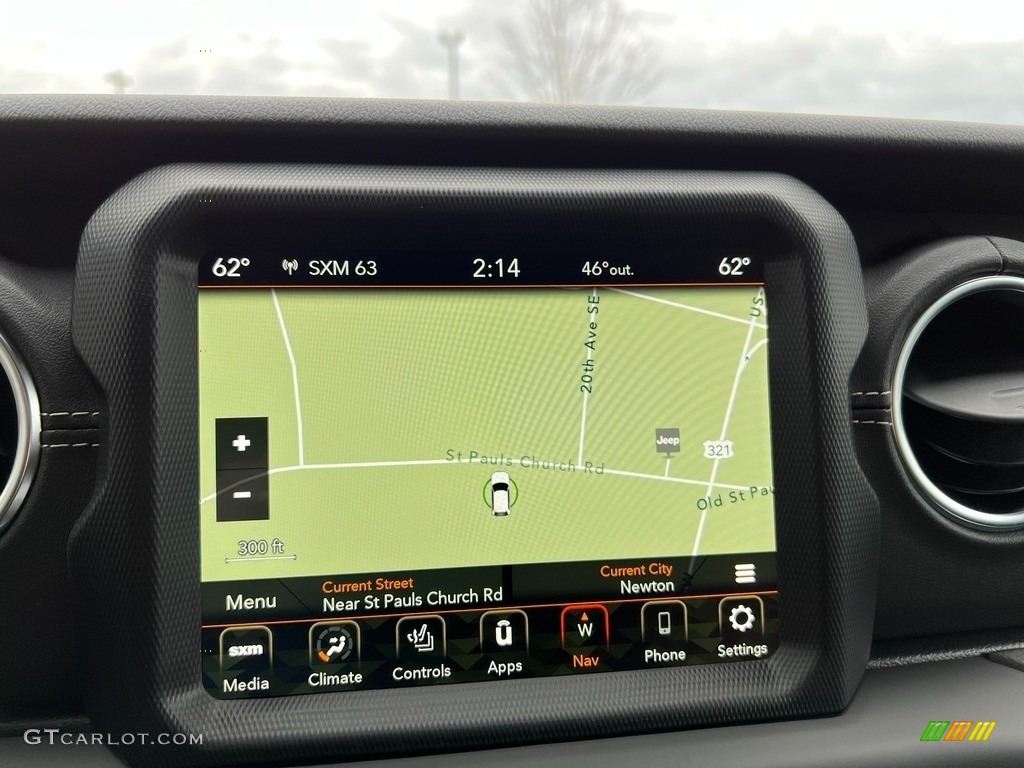 2021 Jeep Gladiator Overland 4x4 Navigation Photo #143567728