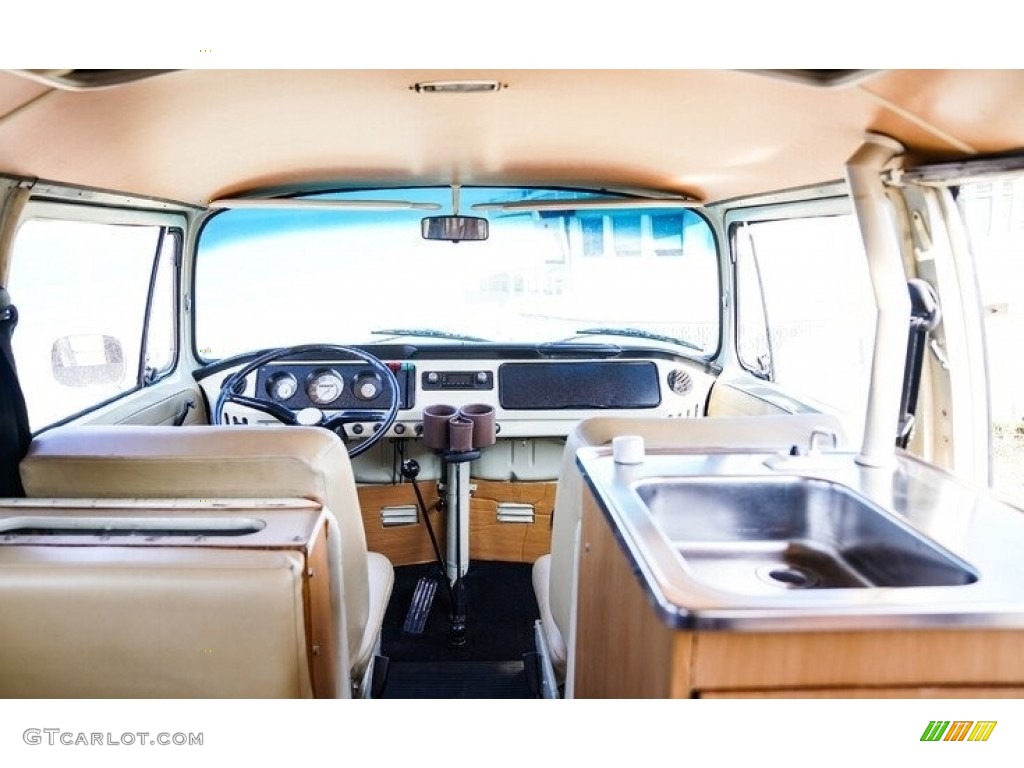 Beige Interior 1970 Volkswagen Bus Campmobile Photo #143567926