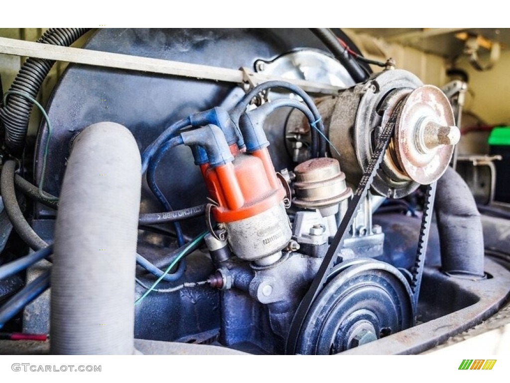 1970 Volkswagen Bus Campmobile Engine Photos