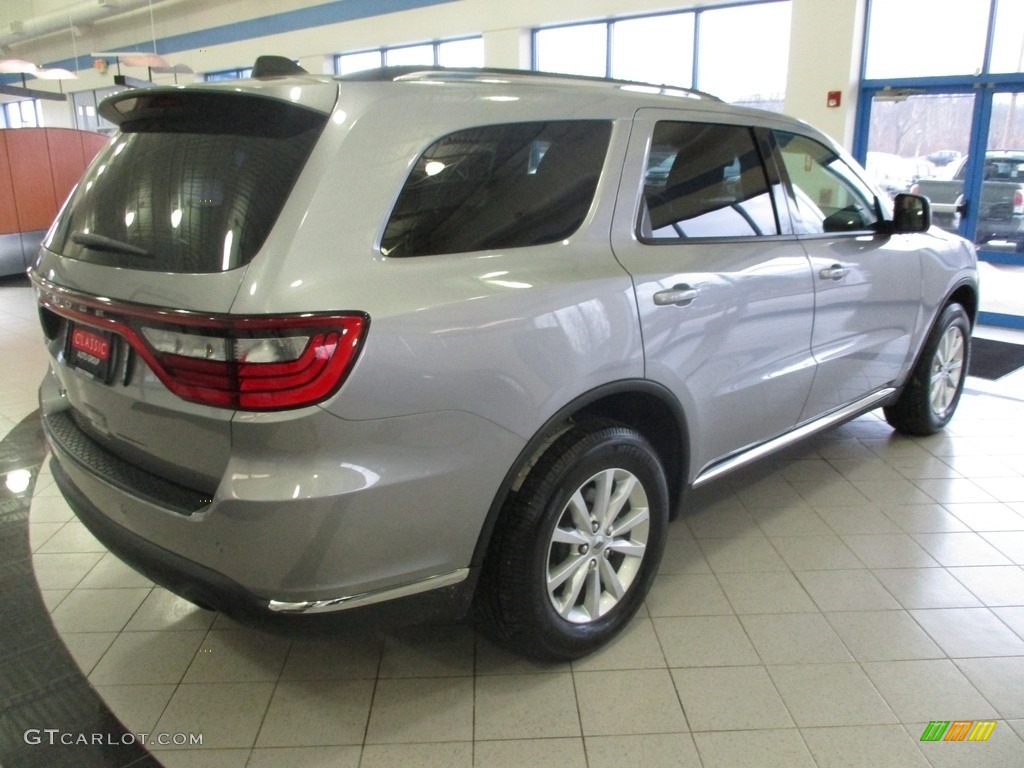 2021 Durango SXT Plus AWD - Billet Silver Metallic / Black photo #7