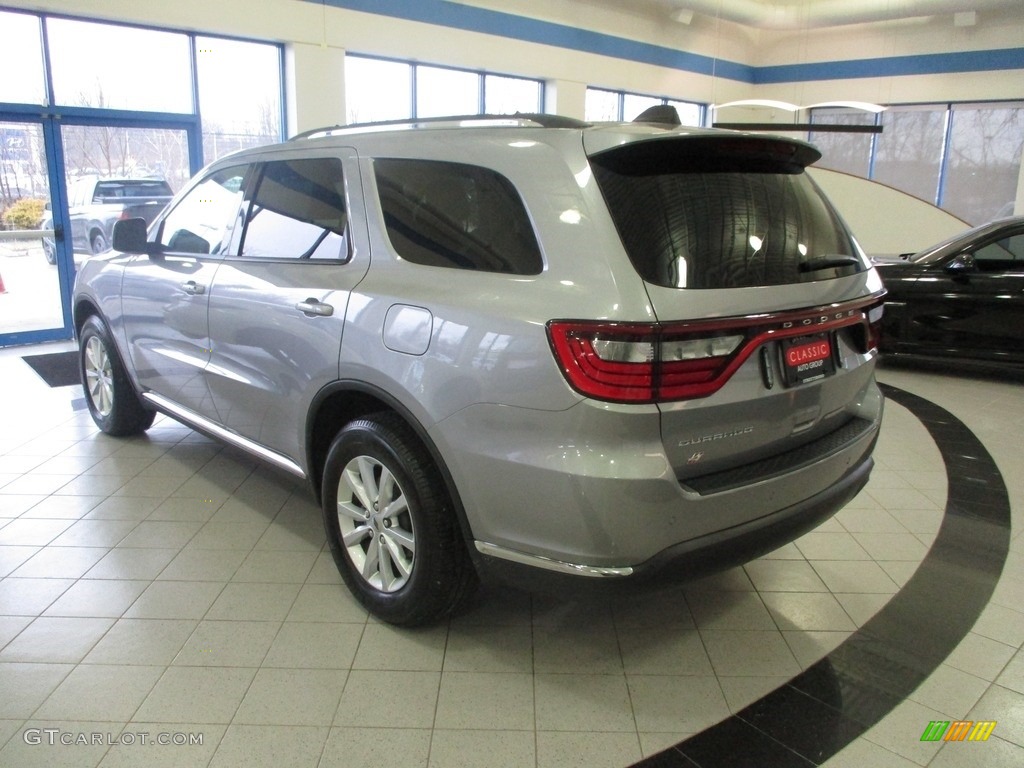 2021 Durango SXT Plus AWD - Billet Silver Metallic / Black photo #9