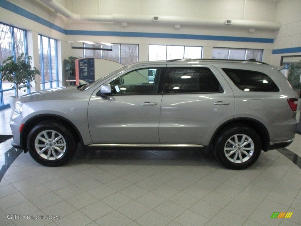 2021 Durango SXT Plus AWD - Billet Silver Metallic / Black photo #10