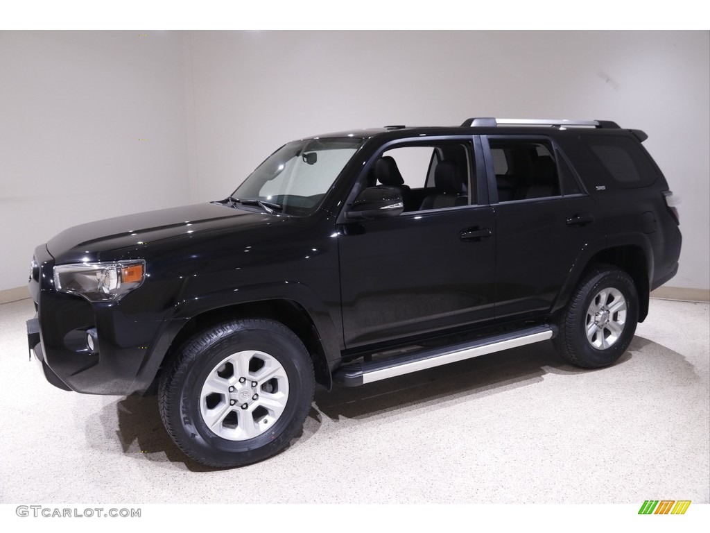 2019 4Runner SR5 Premium 4x4 - Midnight Black metallic / Black photo #3