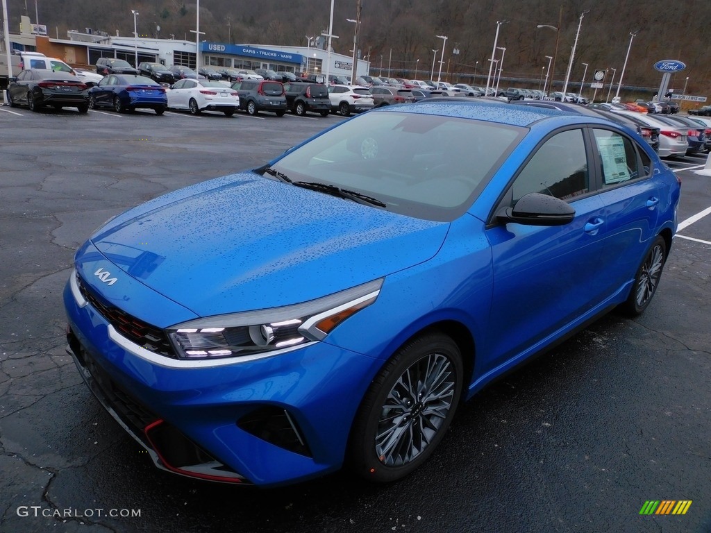 2022 Forte GT-Line - Sporty Blue / Black photo #7