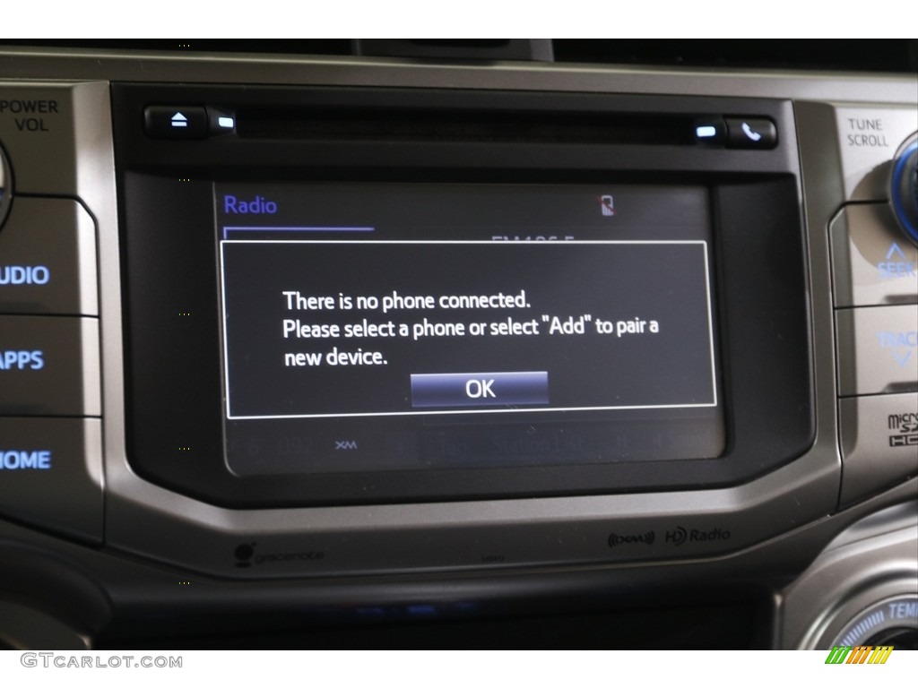2019 4Runner SR5 Premium 4x4 - Midnight Black metallic / Black photo #11
