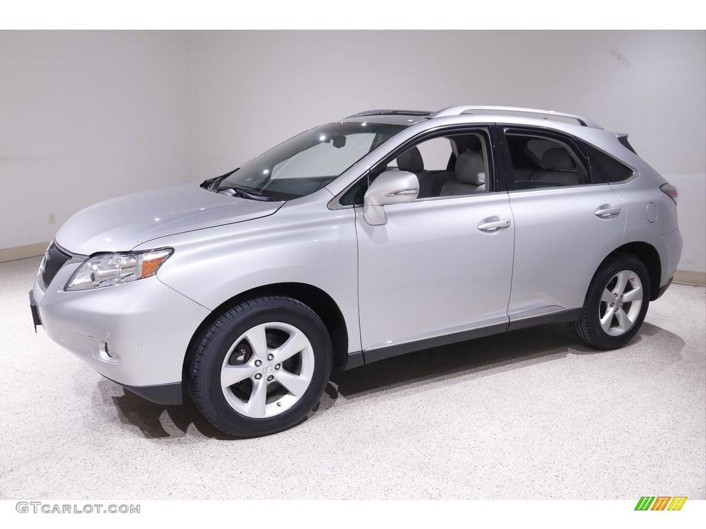 2011 RX 350 AWD - Tungsten Silver Pearl / Light Gray photo #3